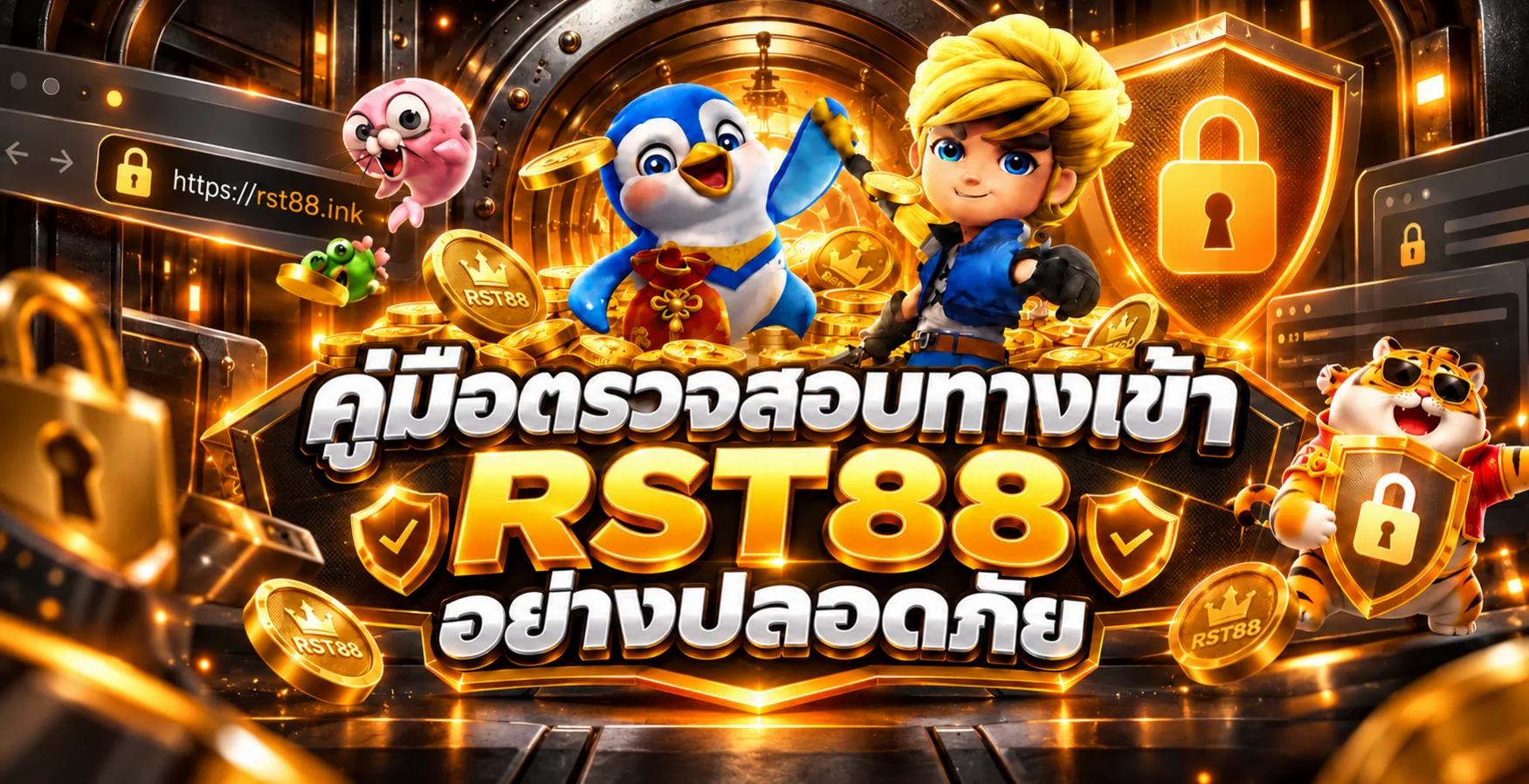 RST88 คู่มือตรวจสอบทางเข้าและล็อกอินให้ปลอดภัย